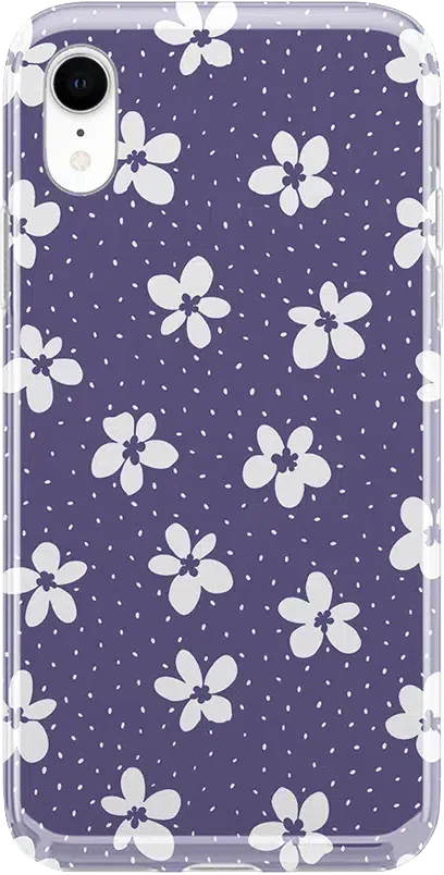 Flower My World | Purple Mauve Floral Case