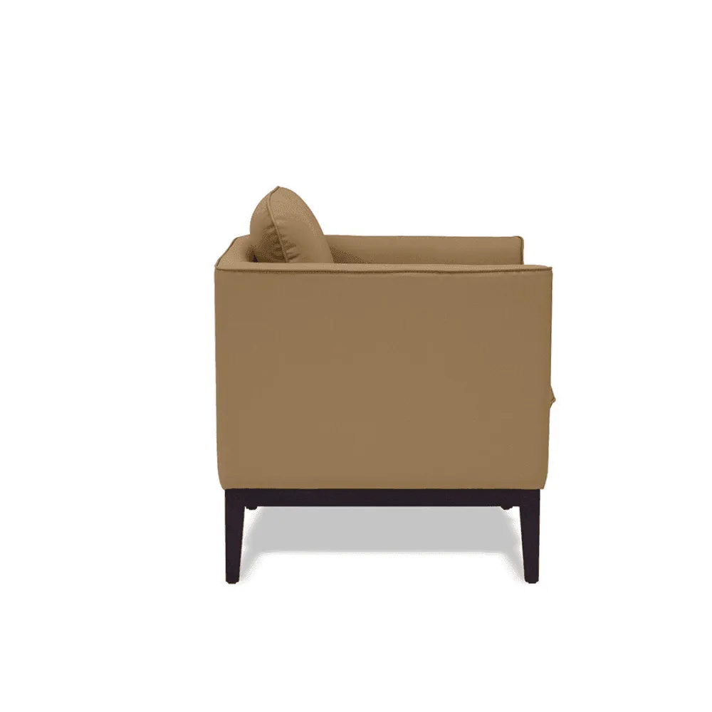 Fontana Faux Leather Armchair by Zest Livings