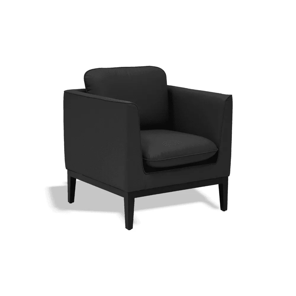 Fontana Faux Leather Armchair by Zest Livings