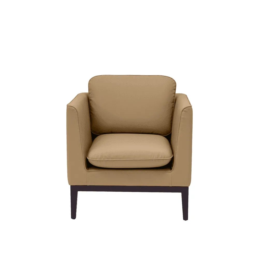 Fontana Faux Leather Armchair by Zest Livings