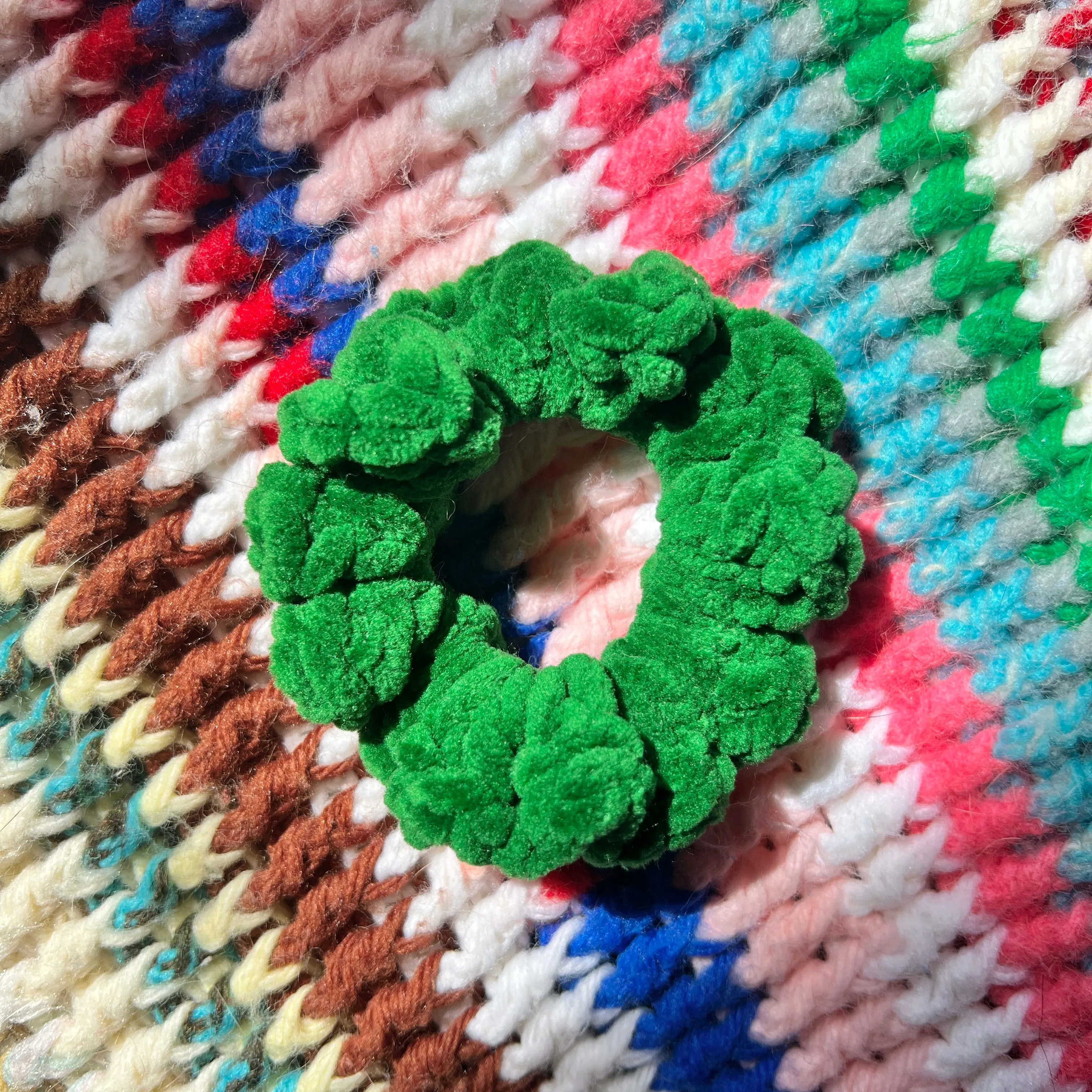 Green Scrunchie