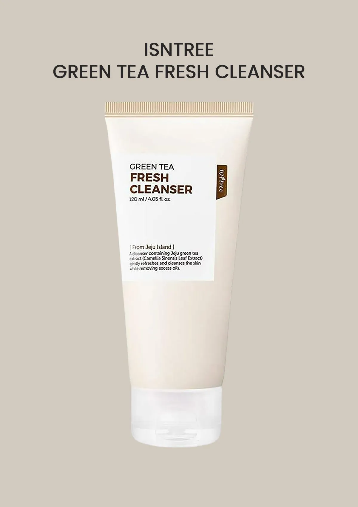 [ISNTREE] Green Tea Fresh Cleanser 120ml