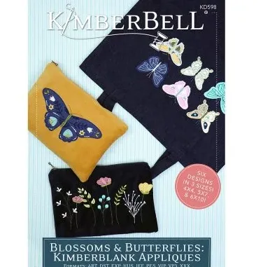 Kimberbell Blossoms and Butterflies Kimberblank Appliques