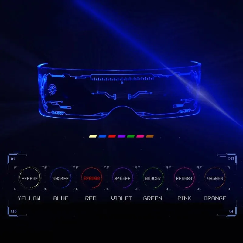 LED Luminous Sunglasses