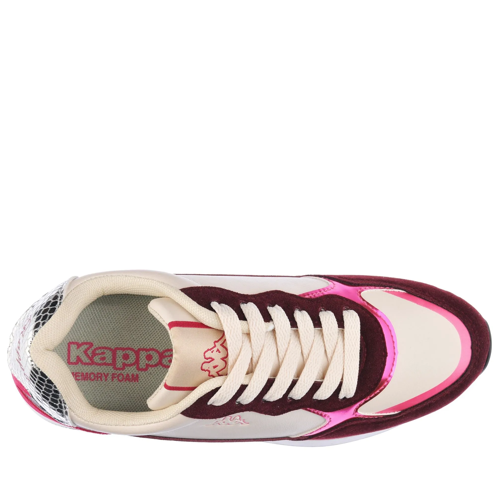 LOGO  GEENA - Sneakers - Low Cut - Woman - BEIGE LT-PURPLE