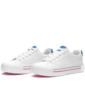 LOGO TUDY - Sneakers - Low Cut - Woman - WHITE-PURPLE-PINK