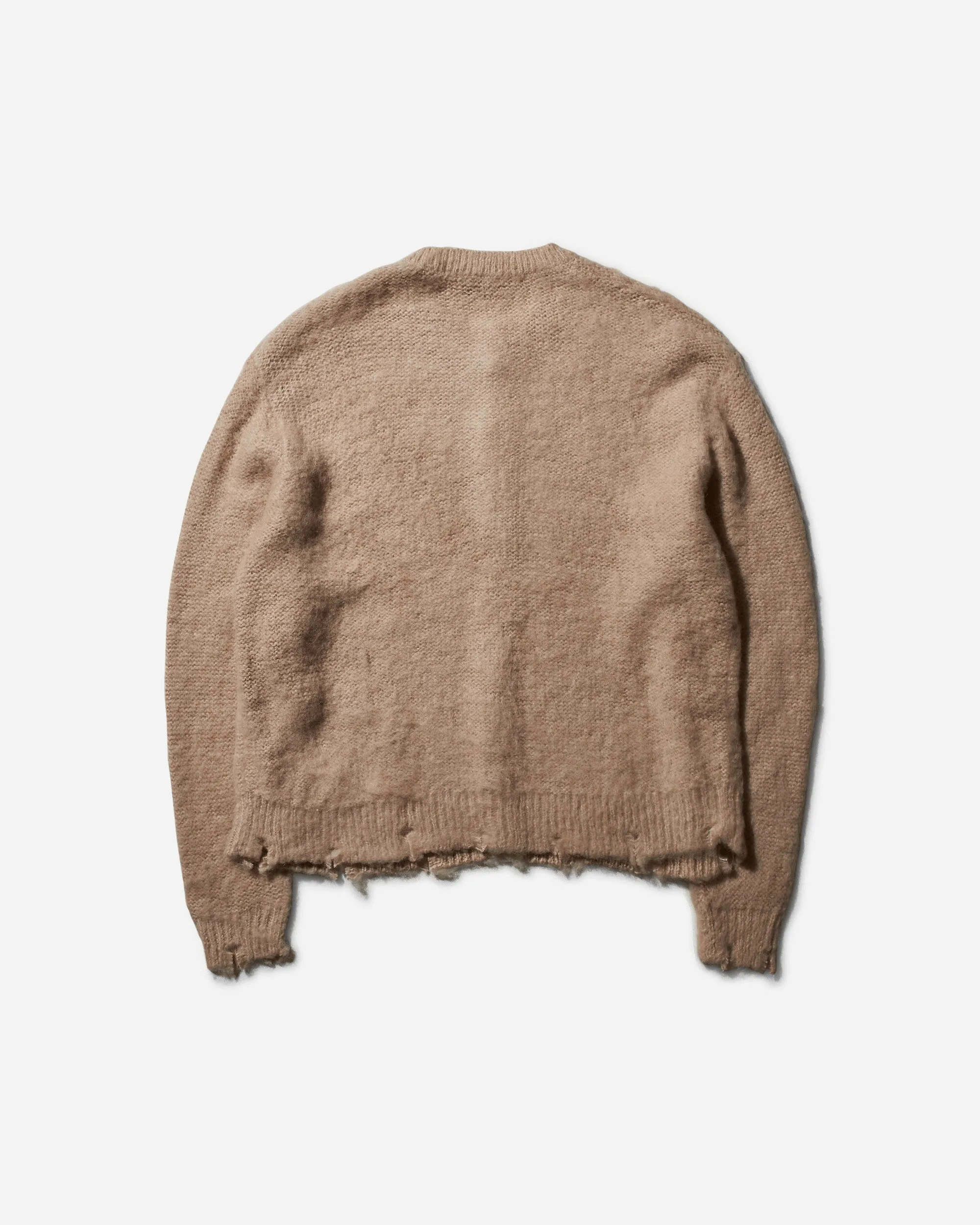 Men's Fuzzy Cardigan Oxford Tan