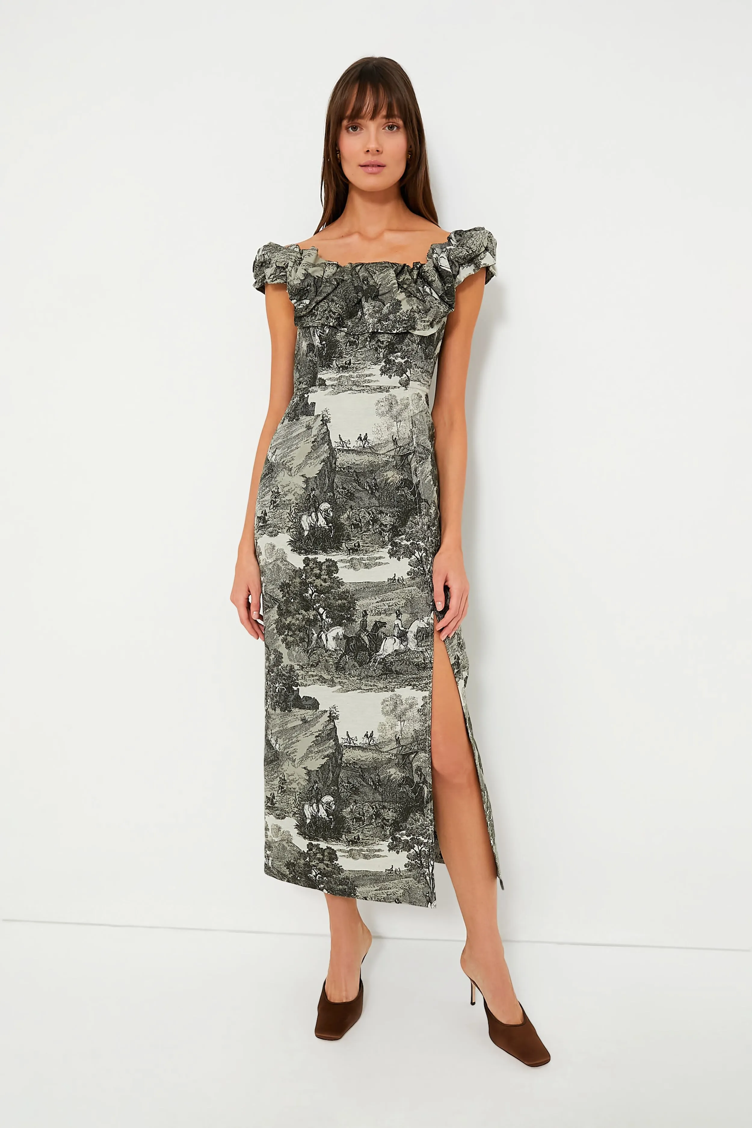 Middleburg Toile Suze Dress