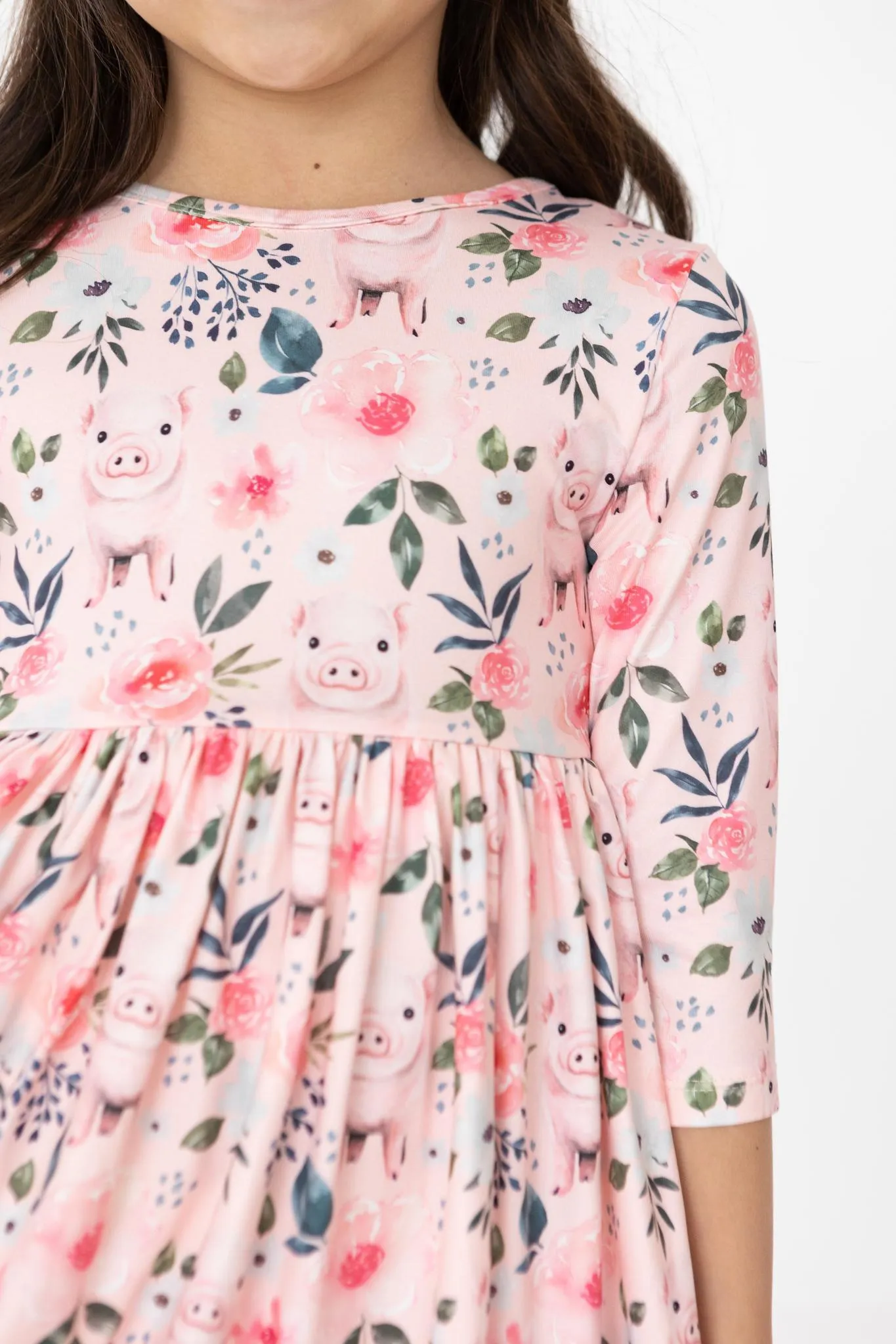 Mila & Rose This Little Piggy Twirl Dress