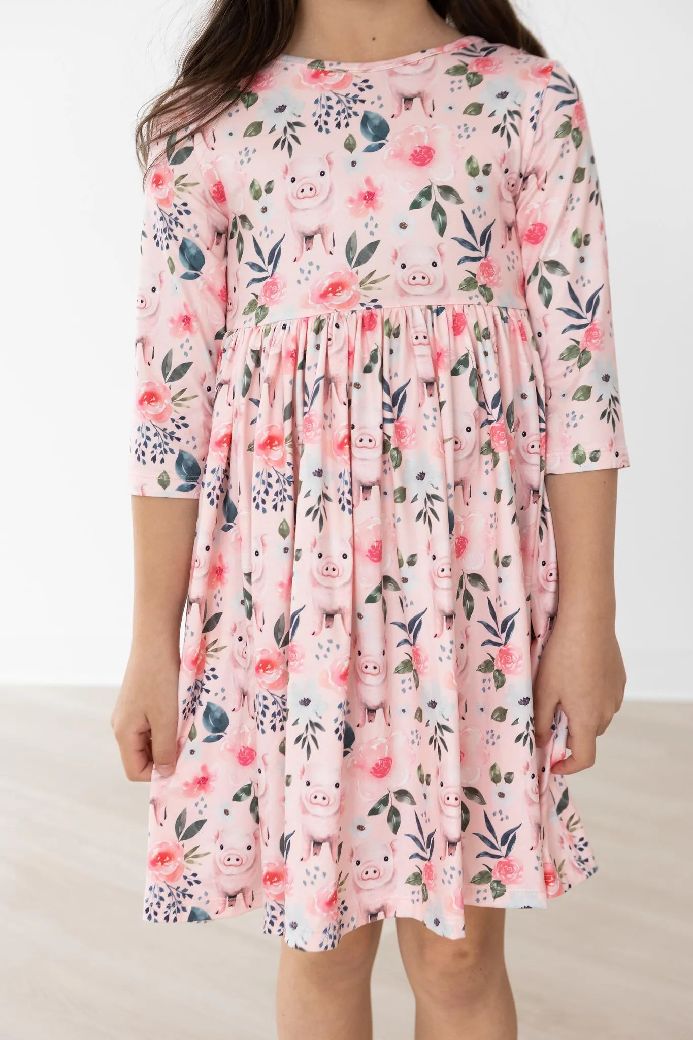 Mila & Rose This Little Piggy Twirl Dress