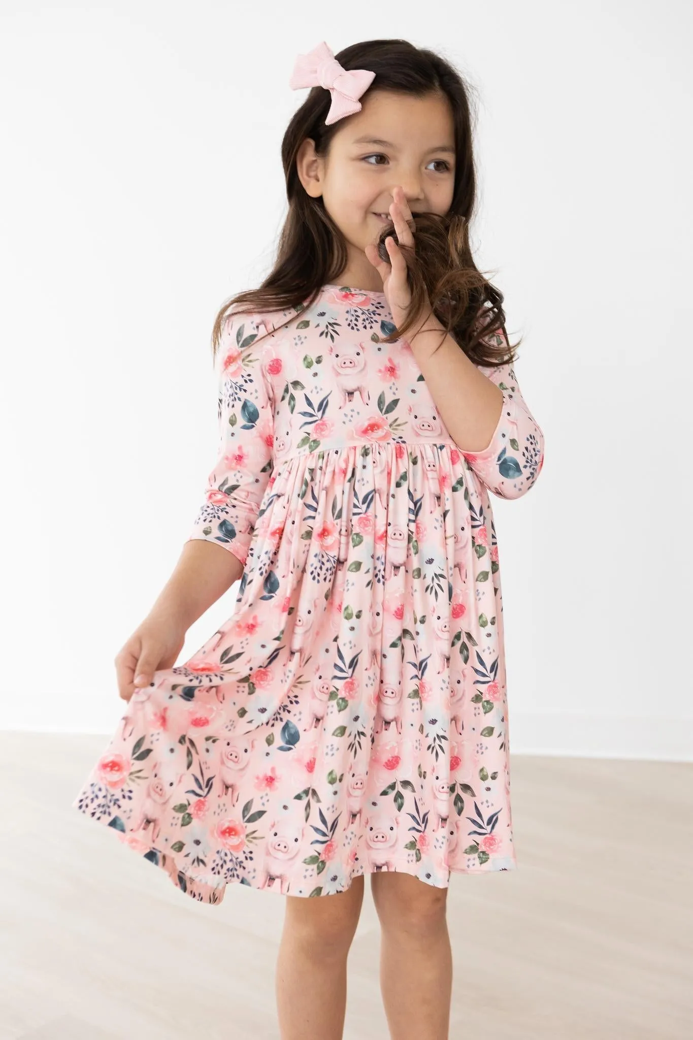 Mila & Rose This Little Piggy Twirl Dress