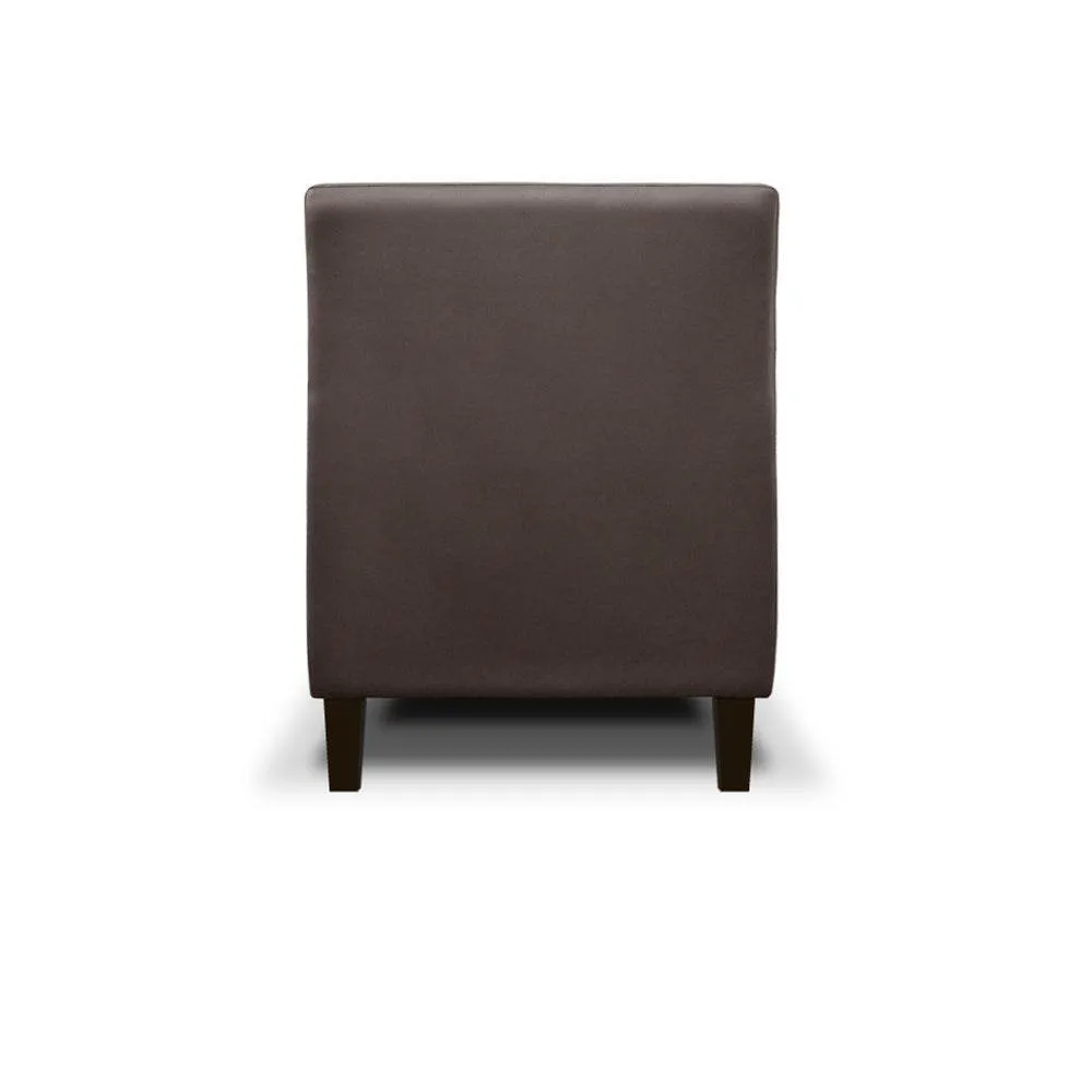 Mokum Faux Leather Armchair by Zest Livings