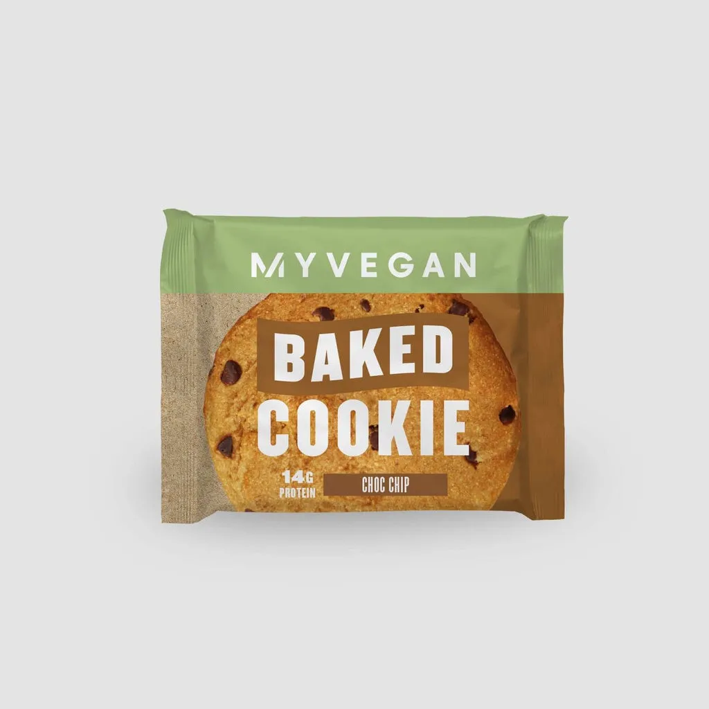 Myprotein Vegan Baked Protein Cookie with 13g Protein, Plant Based, Suitable for Vegan & Vegaterian, 3-12packs