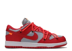 Nike Dunk Low x Off-White 'University Red'