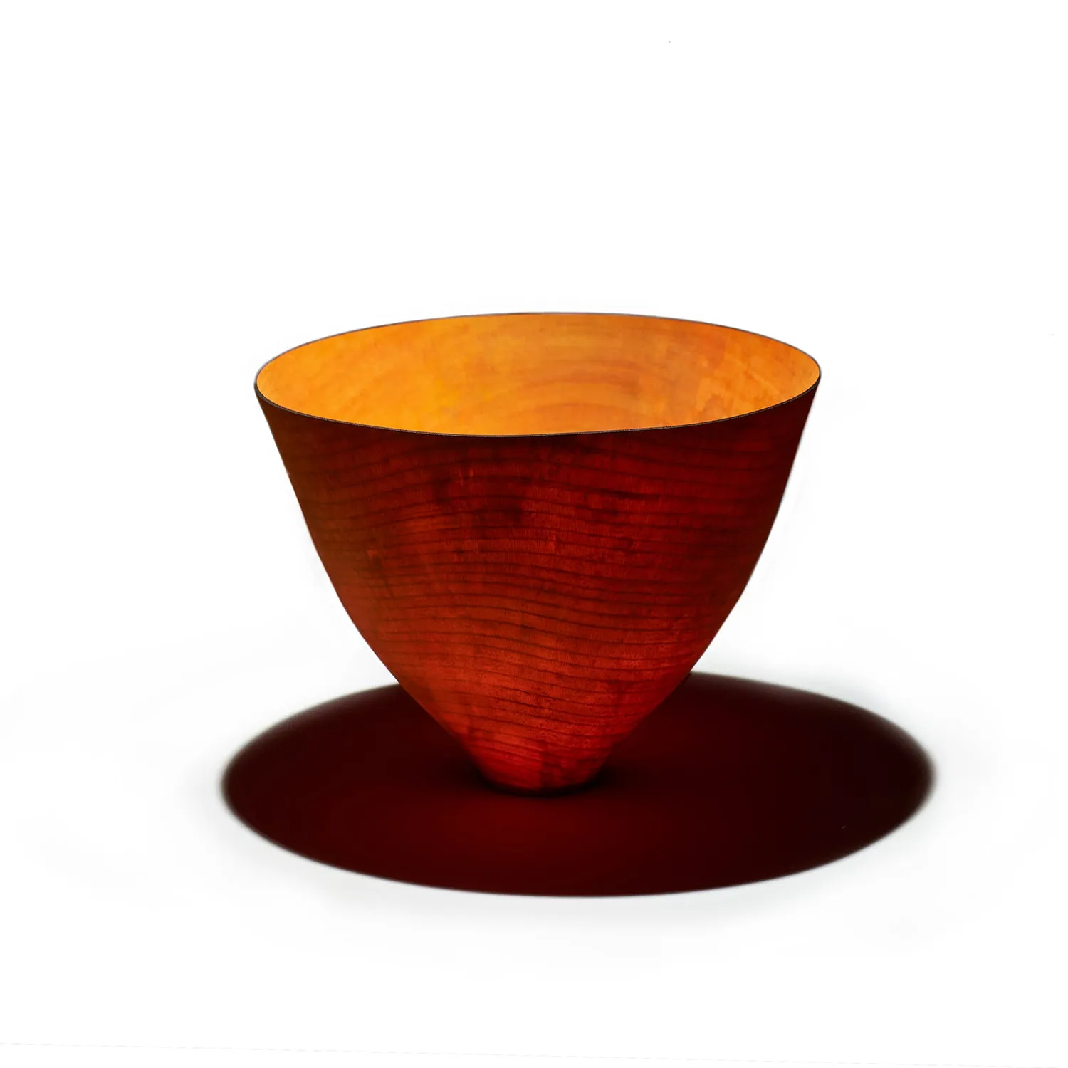 Orange Sycamore Vessel