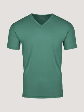 Pine Green V-Neck