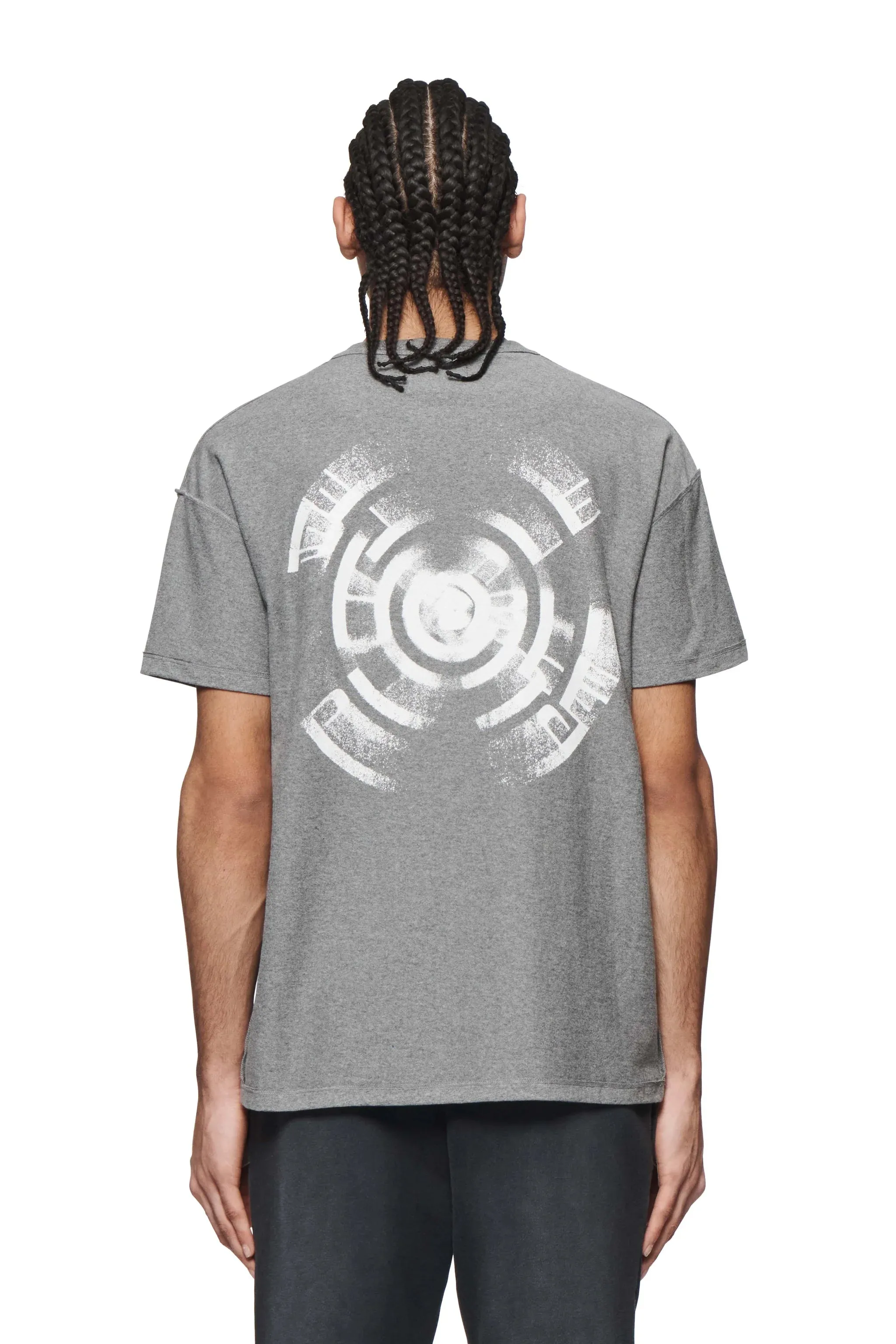 PURPLE BRAND P101 Radial Wordmark Tee