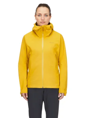 Rab Women's Downpour Light Waterproof Jacket (Sahara)