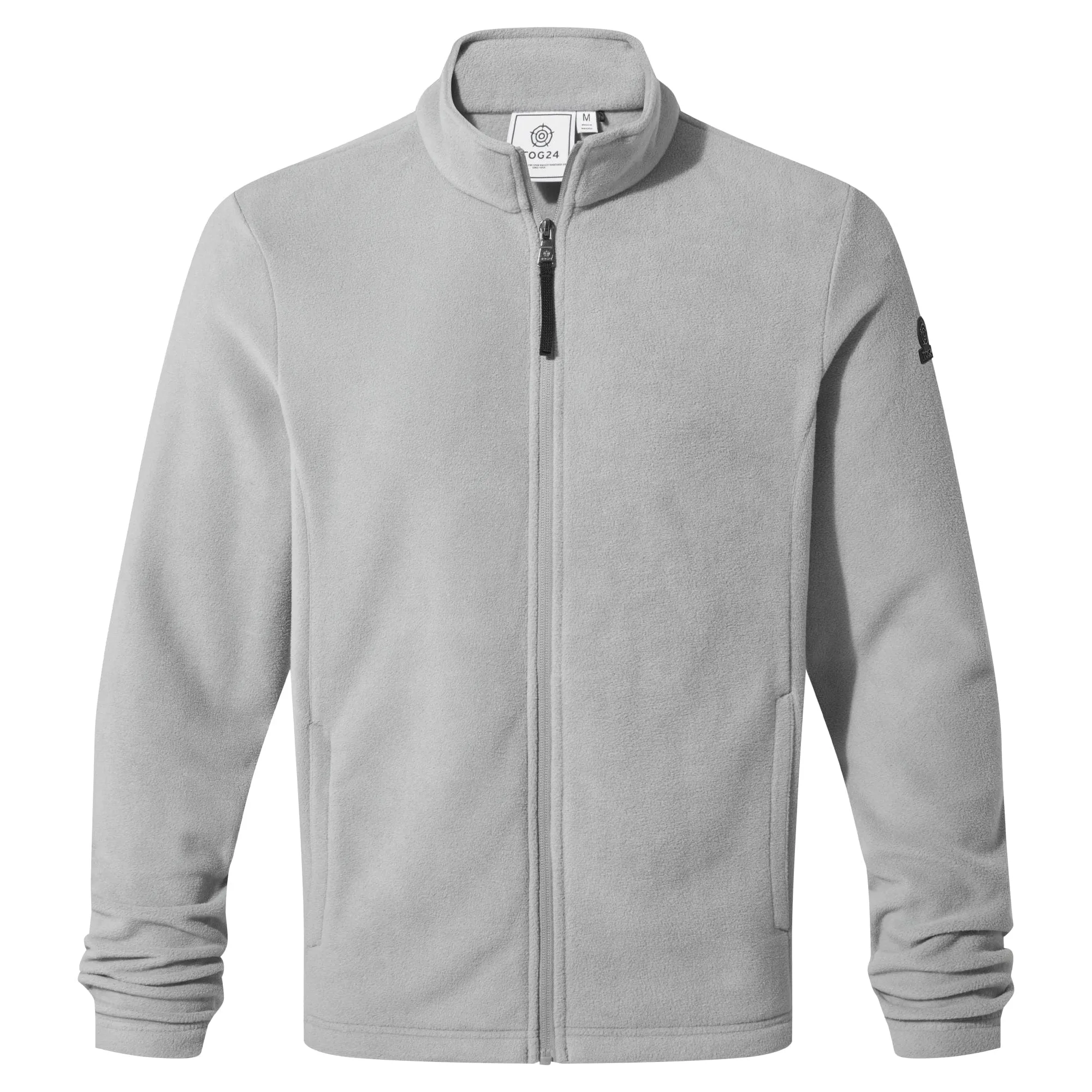 Revive Mens Fleece Jacket - Moon Grey