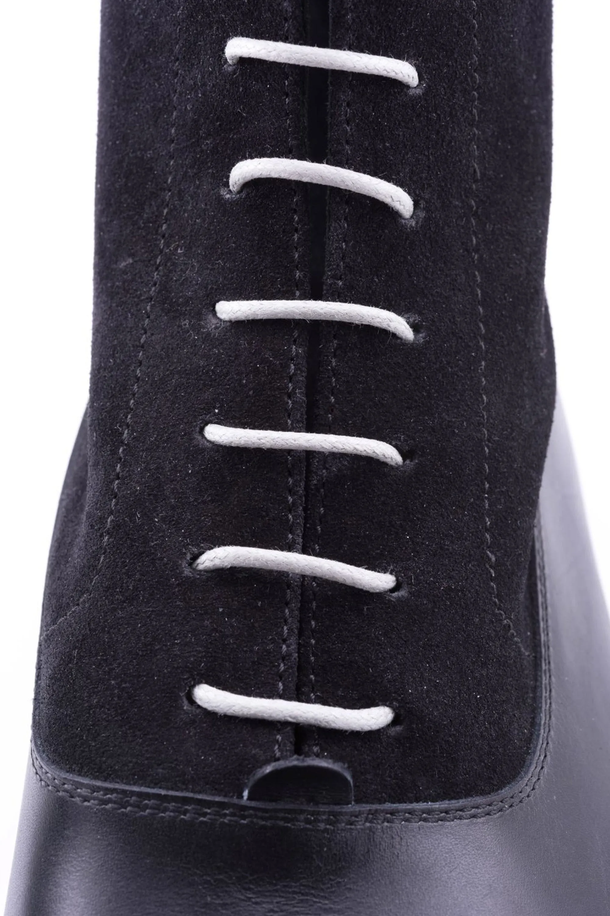 Round Light Gray Waxed Cotton Bootlaces