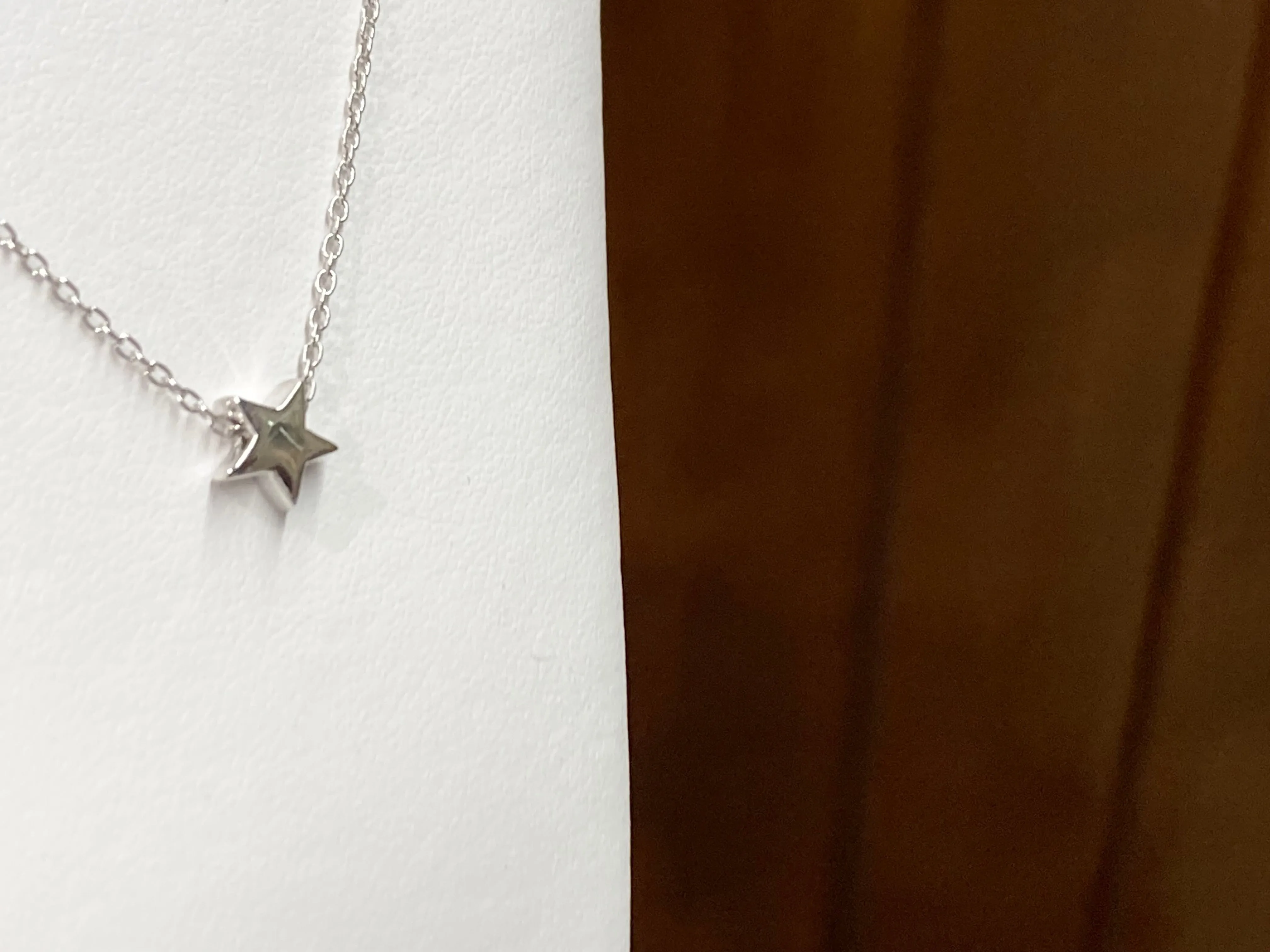 Silver Star Adjustable Necklace