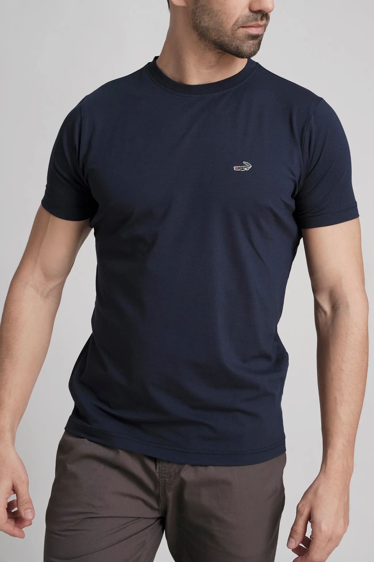 Single Jersey Verve Tee Action Fit - Blue Depths