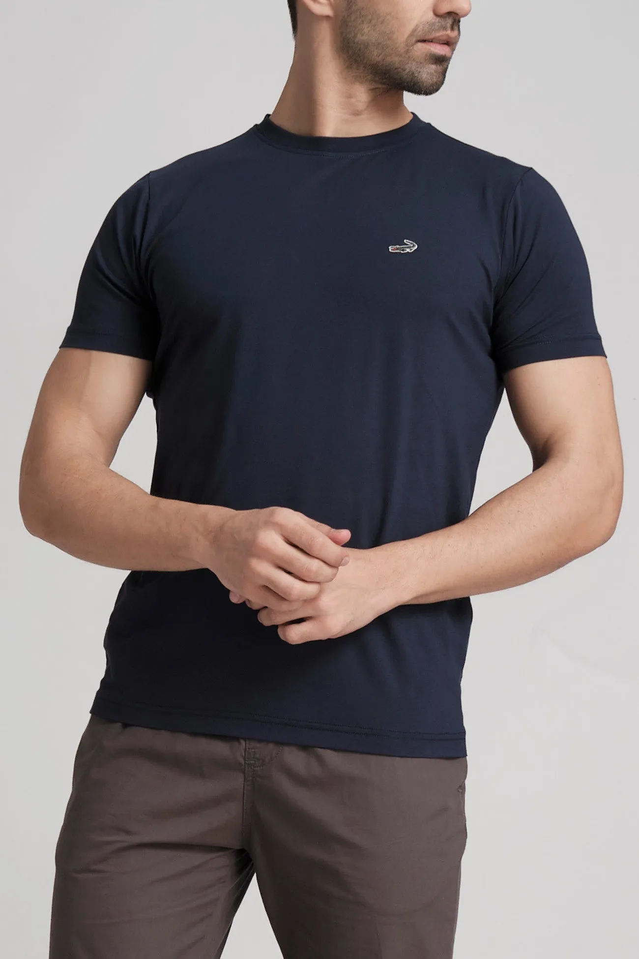 Single Jersey Verve Tee Action Fit - Blue Depths