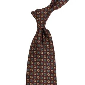 Sovereign Grade Burgundy Jacquard Floral Tie