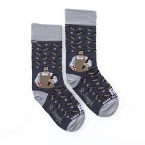 St. Joseph the Worker Adult Socks