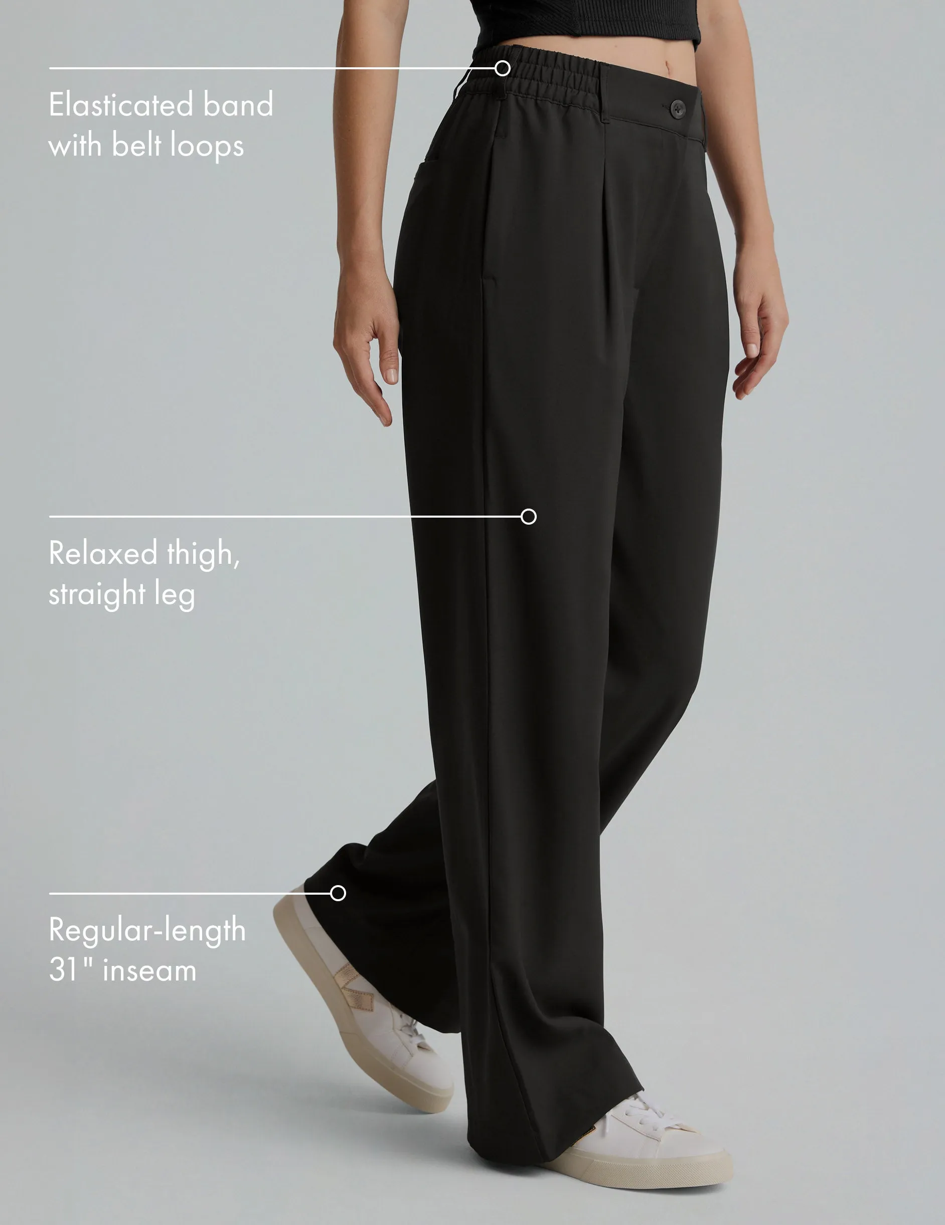 Status Wide Leg Trousers