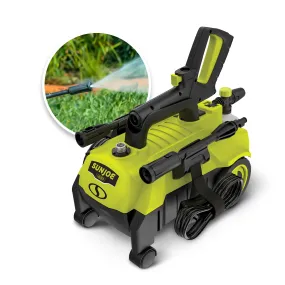 Sun Joe SPX3160 Electric Pressure Washer | 11-Amp | Ultra-Portable | 360º Rotating Wheels