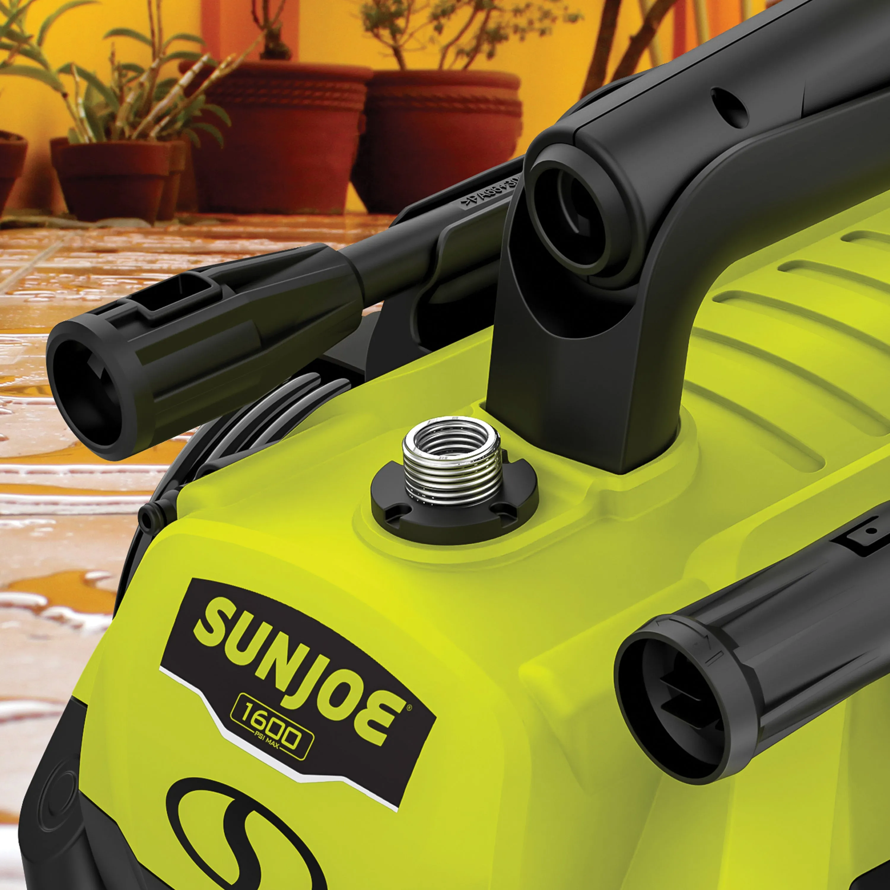 Sun Joe SPX3160 Electric Pressure Washer | 11-Amp | Ultra-Portable | 360º Rotating Wheels