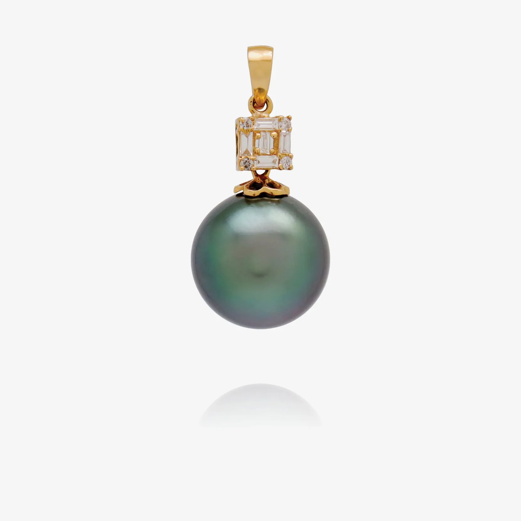 Tahitian Pearl Pendant - Eternity Collection - PEPOJD2952