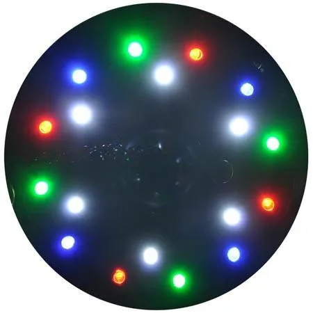 TheLAShop 16 inch Rotating Disco Ball and Spotlight Set RGB