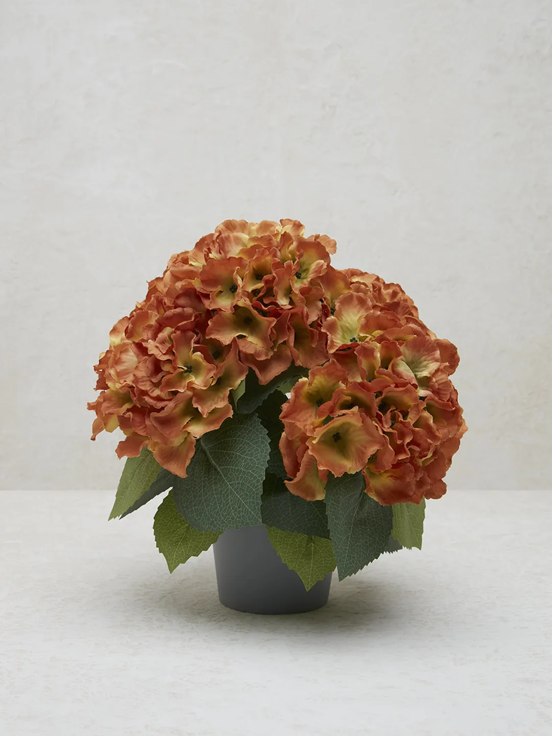 Westside Home Dark Orange Potted Flower