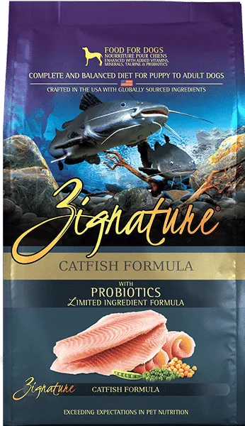 Zignature Limited Ingredient Catfish Formula Dry Dog Food