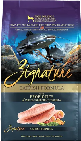 Zignature Limited Ingredient Catfish Formula Dry Dog Food