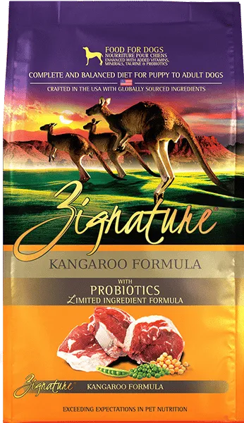 Zignature Limited Ingredient Diet Kangaroo Formula Dry Dog Food