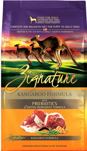 Zignature Limited Ingredient Diet Kangaroo Formula Dry Dog Food