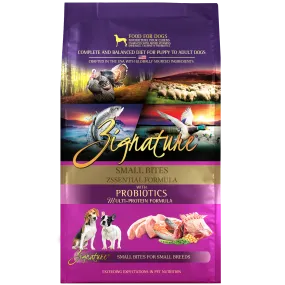 Zignature Small Bites Zssential Formula Dry Dog Food